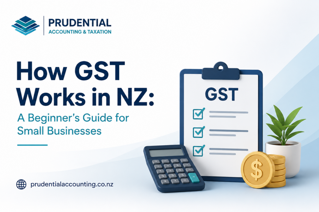 "GST guide for small businesses in New Zealand."