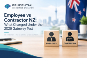 Employee vs contractor NZ 2026 gateway test comparison